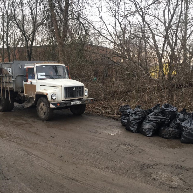 Со свалочных очагов вдоль Самарского шоссе вывезено более 90 кубометров бытового мусора