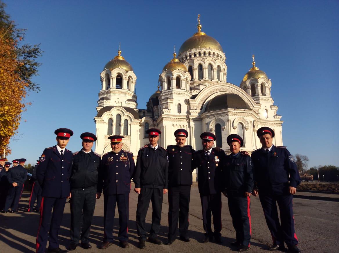Казаки Батайска приняли участие в параде казачьих округов "Всевеликого войска Донского"