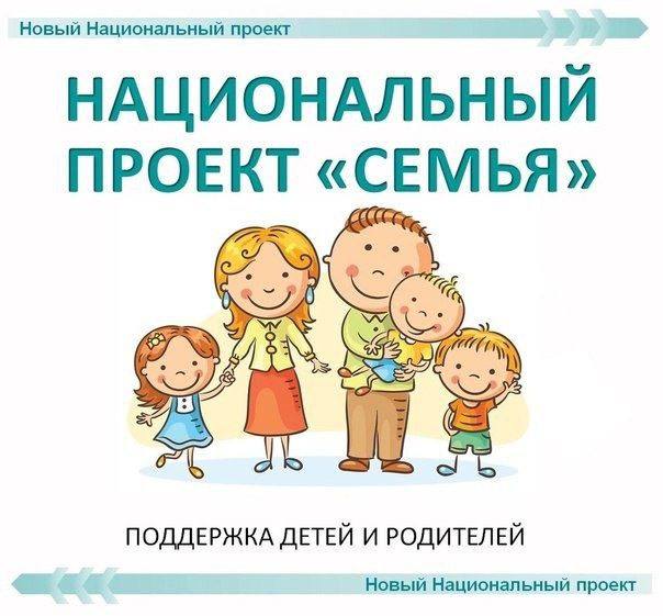 Действует новая мера социальной поддержки в рамках нацпроекта «Семья»