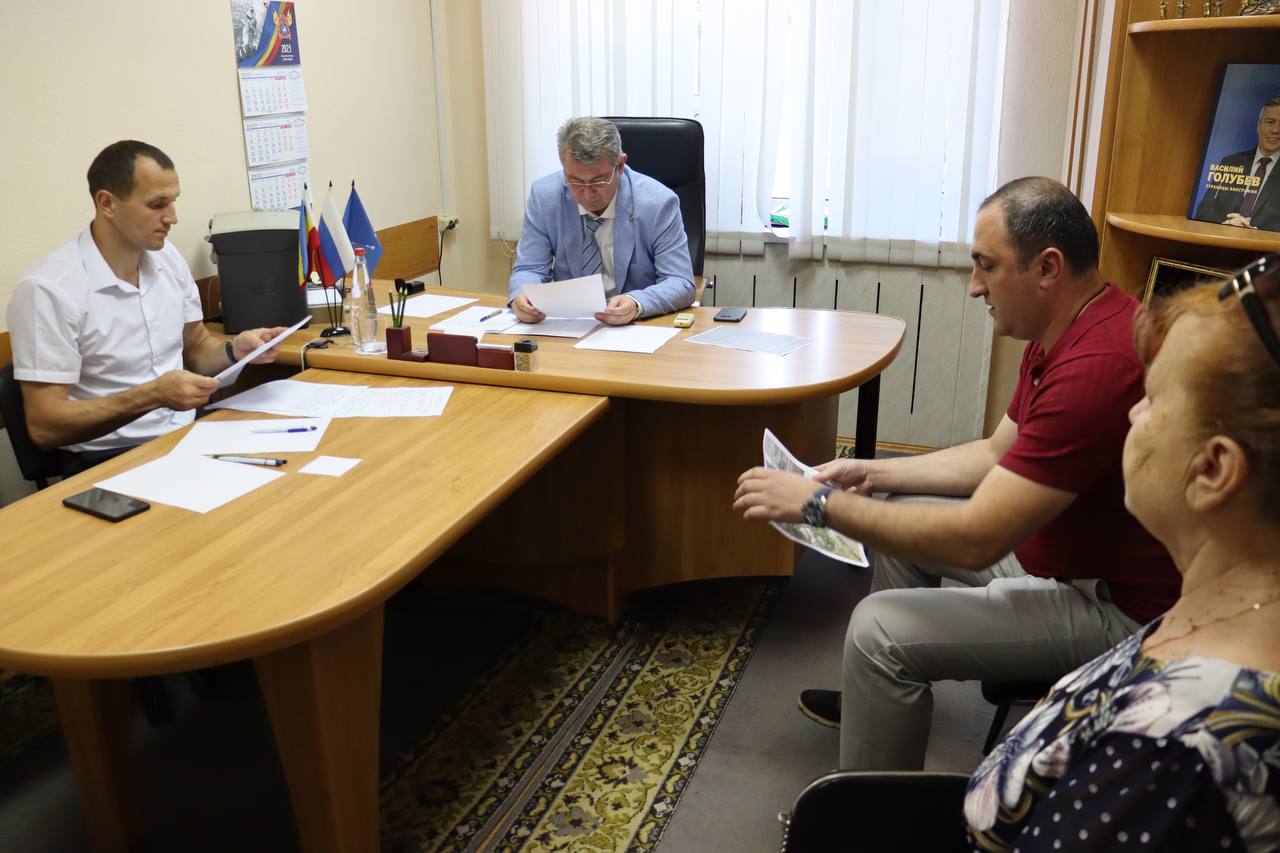 Роман Волошин провел прием граждан